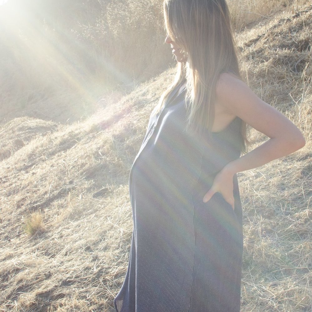 Button Front Striped Dress - Picture 7 of 8
